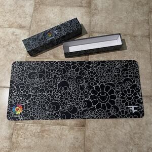 Takashi Murakami x Faze Clan XLarge Black Gaming Mousepad 2021. BOX INCLUDED